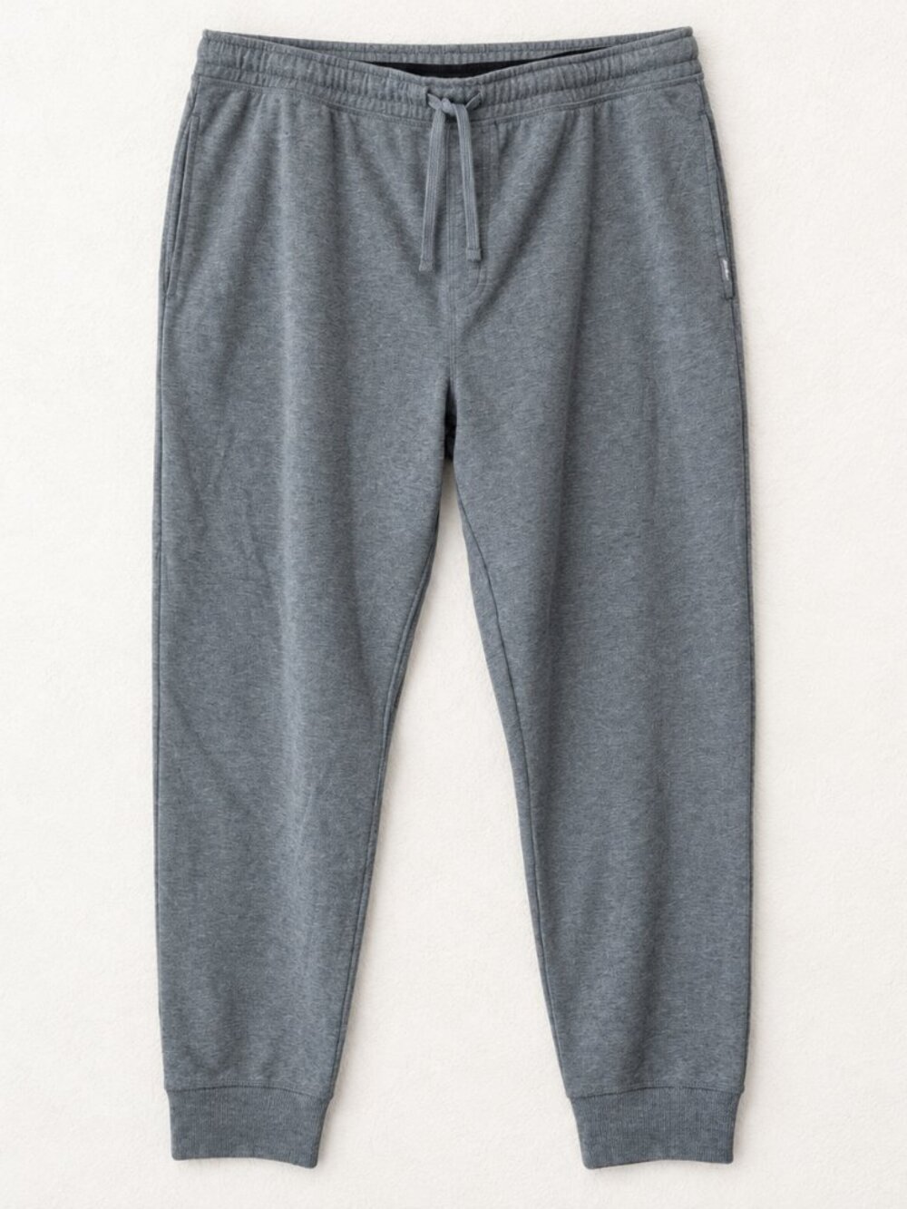Eddie Bauer Jogger Pants Mens XXL Gray Cotton Blend Drawstring Lounge Sweatpants